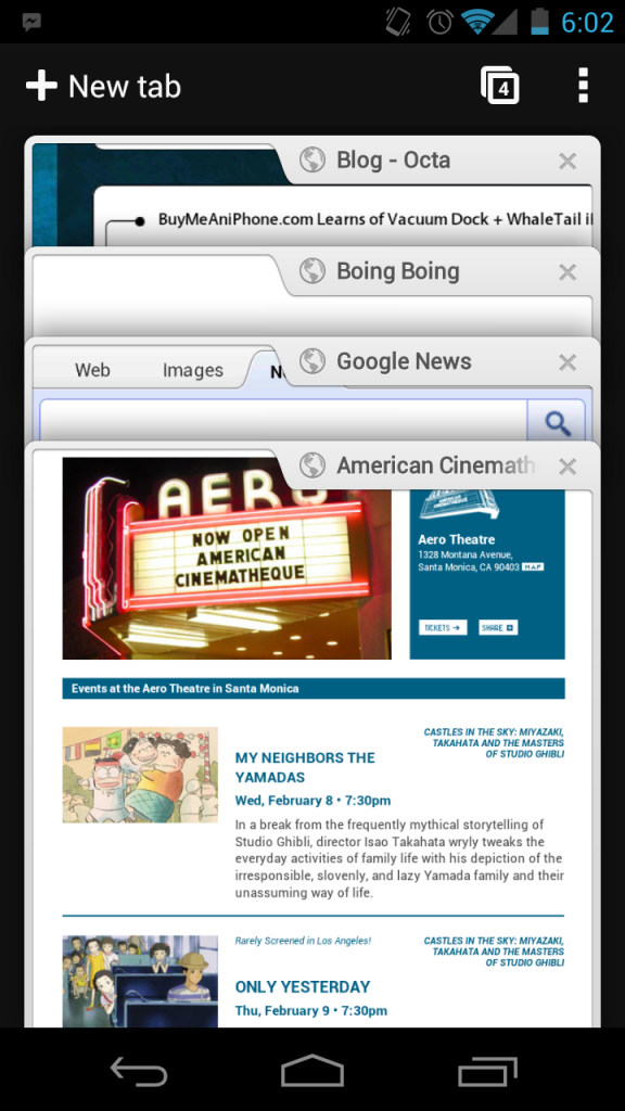 Google Chrome for Android