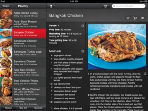 Get recipes and tips like this one on your iPad - great to use with the Whale Kit iPad holder.