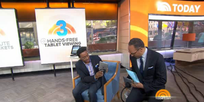 TODAY Show iPad Holder segment